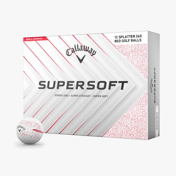 Callaway Pelotas Supersoft Splatter