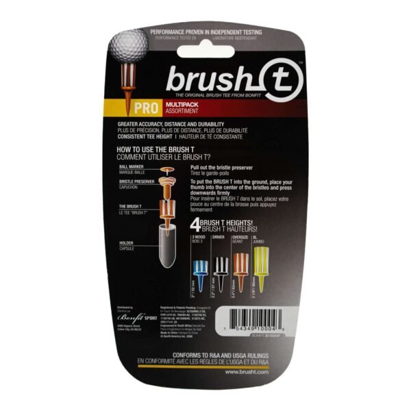 Brush-T Tees de Golf Multipack