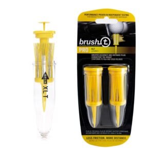 Brush-T Tees de Golf XLT Jumbo Yellow