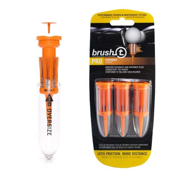 Brush-T Tees de Golf Oversize Orange