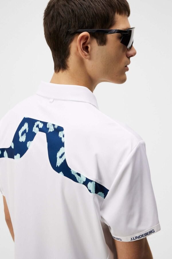 J.Lindeberg Polo de Golf KV Tour Regular Fit Print