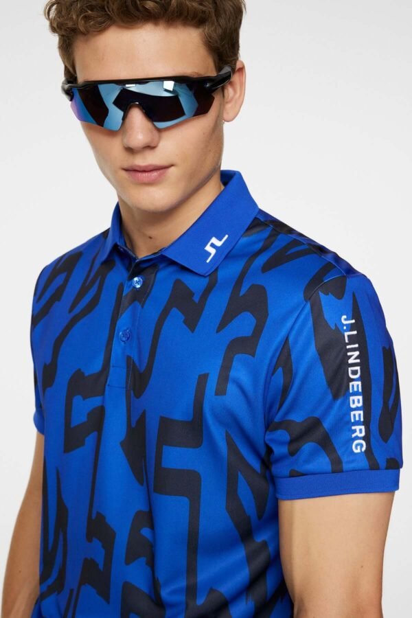 J.Lindeberg Polo de Golf Tour Tech Reg Fit Print