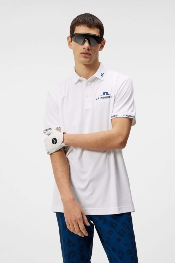 J.Lindeberg Polo de Golf KV Tour Regular Fit Print