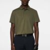 J.Lindeberg Polo de Golf Bison Regular Jacquard