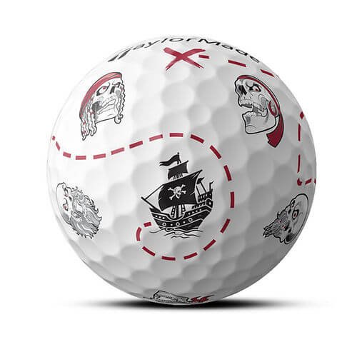 TaylorMade Pelotas de Golf TP5x Pix Pirates