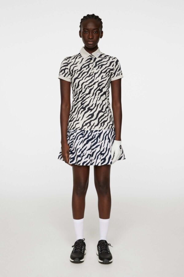 J.Lindeberg Polo para Dama Tour Tech Print