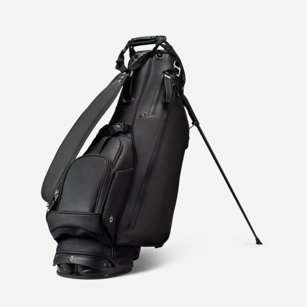 Vessel Bolsa de Golf Lux Stand Crosshatch Black