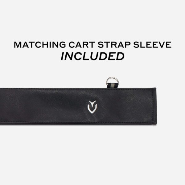 Vessel Bolsa de Golf Lux Stand Crosshatch Black