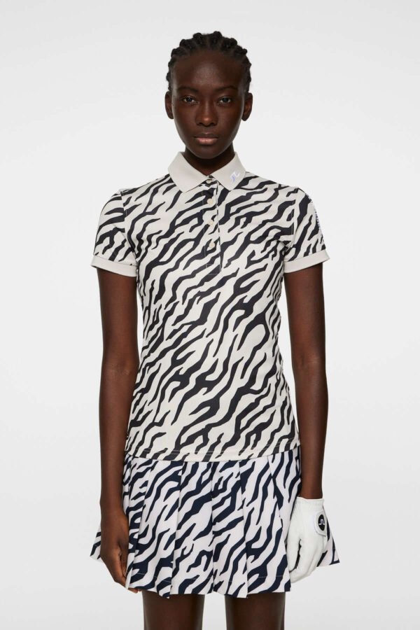 J.Lindeberg Polo para Dama Tour Tech Print