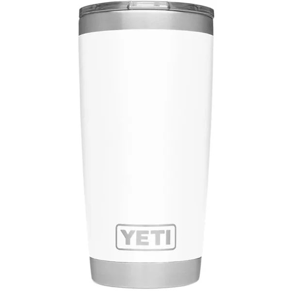20 oz Rambler Tumbler White