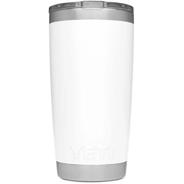 20 oz Rambler Tumbler White