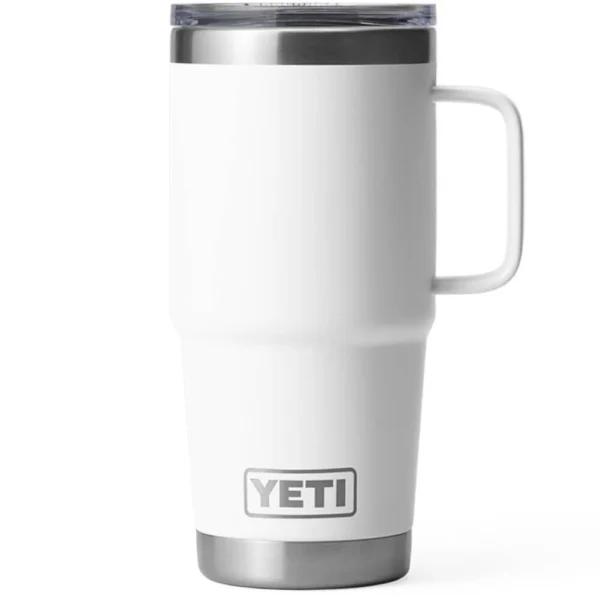 20 oz Travel Mug White